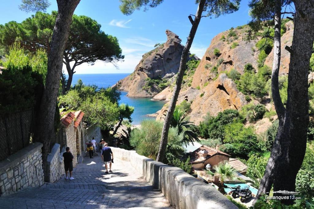 Ciotat Colada Beau Duplex Atypique A 50 M Du Port Classe 3 Etoiles ลาซิโอตาต์ ภายนอก รูปภาพ