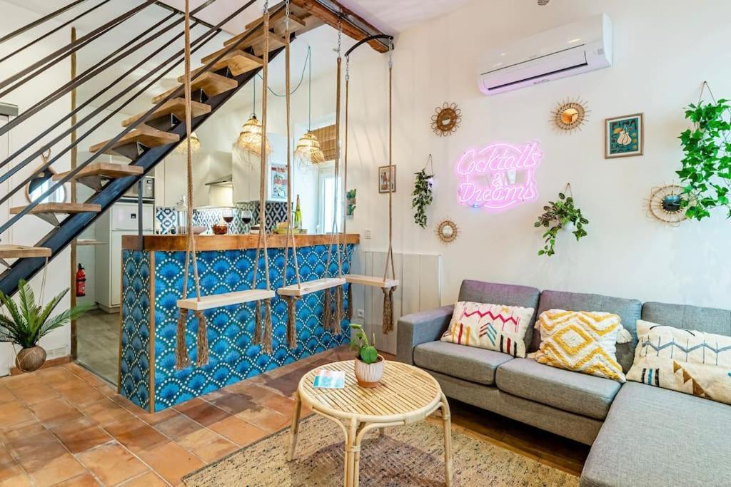 Ciotat Colada Beau Duplex Atypique A 50 M Du Port Classe 3 Etoiles ลาซิโอตาต์ ภายนอก รูปภาพ