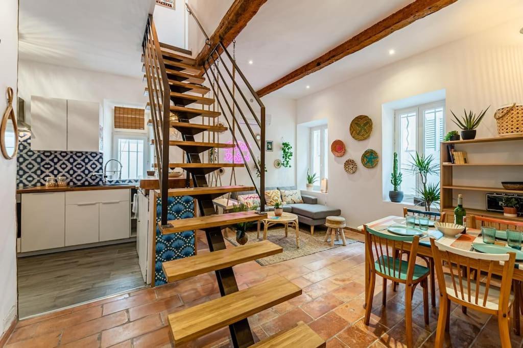 Ciotat Colada Beau Duplex Atypique A 50 M Du Port Classe 3 Etoiles ลาซิโอตาต์ ภายนอก รูปภาพ